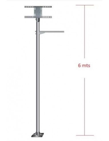 Luminaria Energia Solar Led 150w Full 6 mts