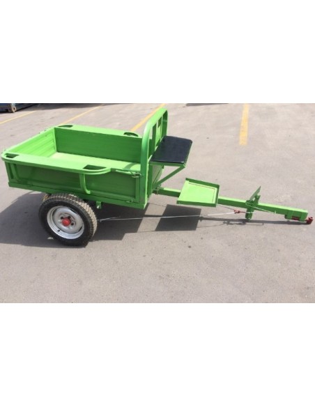 Carro Agrícola para Motocultivadores carga 450 Kgrs.