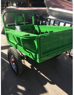 Carro Agrícola para Motocultivadores carga 450 Kgrs. 2