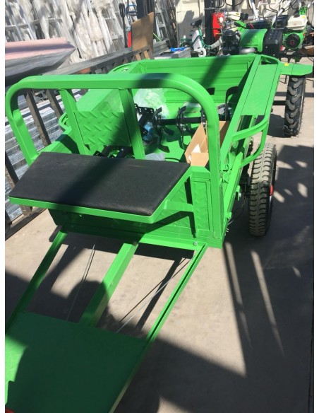 Carro Agrícola para Motocultivadores carga 450 Kgrs.