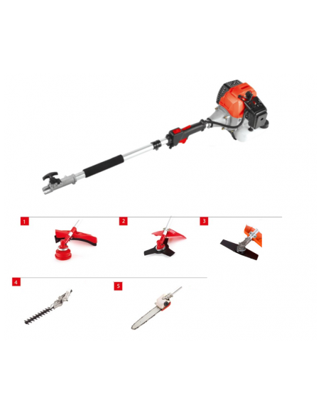 Multifuncional Agricola 52cc 5 en 1