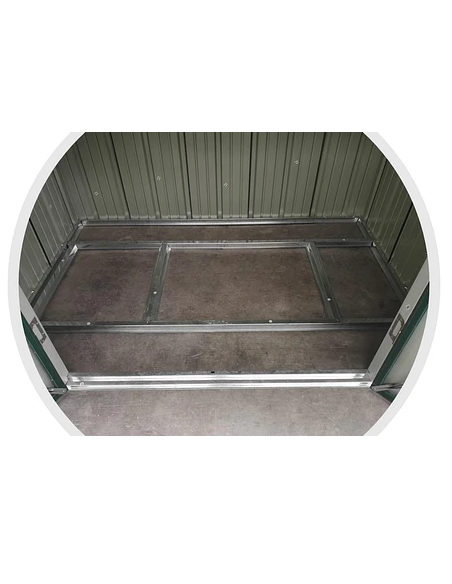 Interior Bodega de Jardín color Verde Interior Bodega de Jardín color Verde