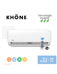 CLIMATIZADOR SPLIT KHÖNE INVERTER WIFI 12.000 BTU/h -... 2
